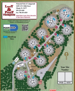 Larry and Penny Thompson Park map