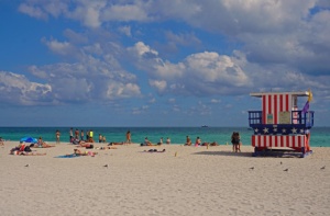 La plage de Miami