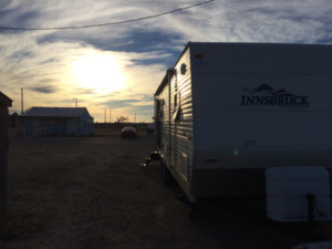 Au camping de Fort Stockton