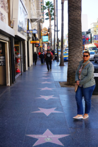 Le "Walk of Fame" ou promenade des célébrités d'Hollywood