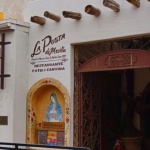 L'entrée du restaurant La Posta de la Mesilla
