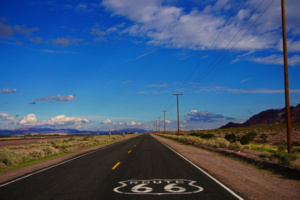 La fameuse Route 66 en Californie!