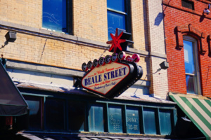 Une autre enseigne de la rue Beale, Memphis