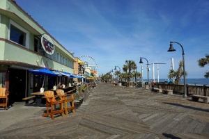 Le bord de mer de Myrtle Beach